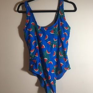 Watermelon One Piece Bathing Suit